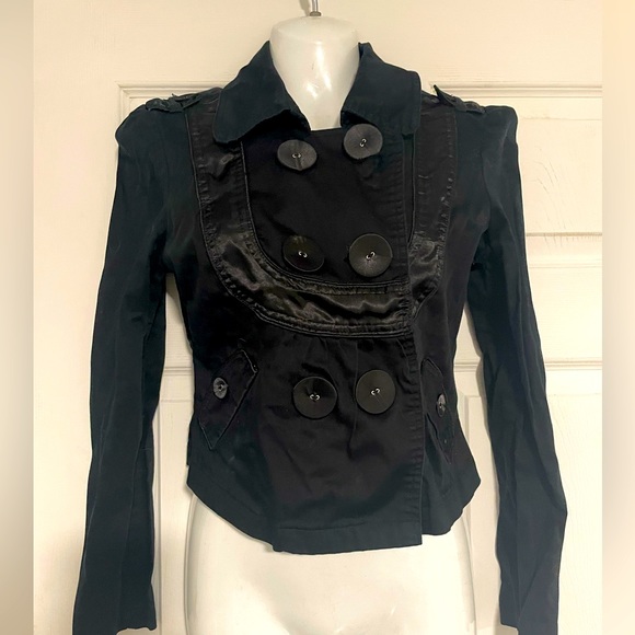 Cropped black blazer size XS by Seductions - Picture 1 of 3